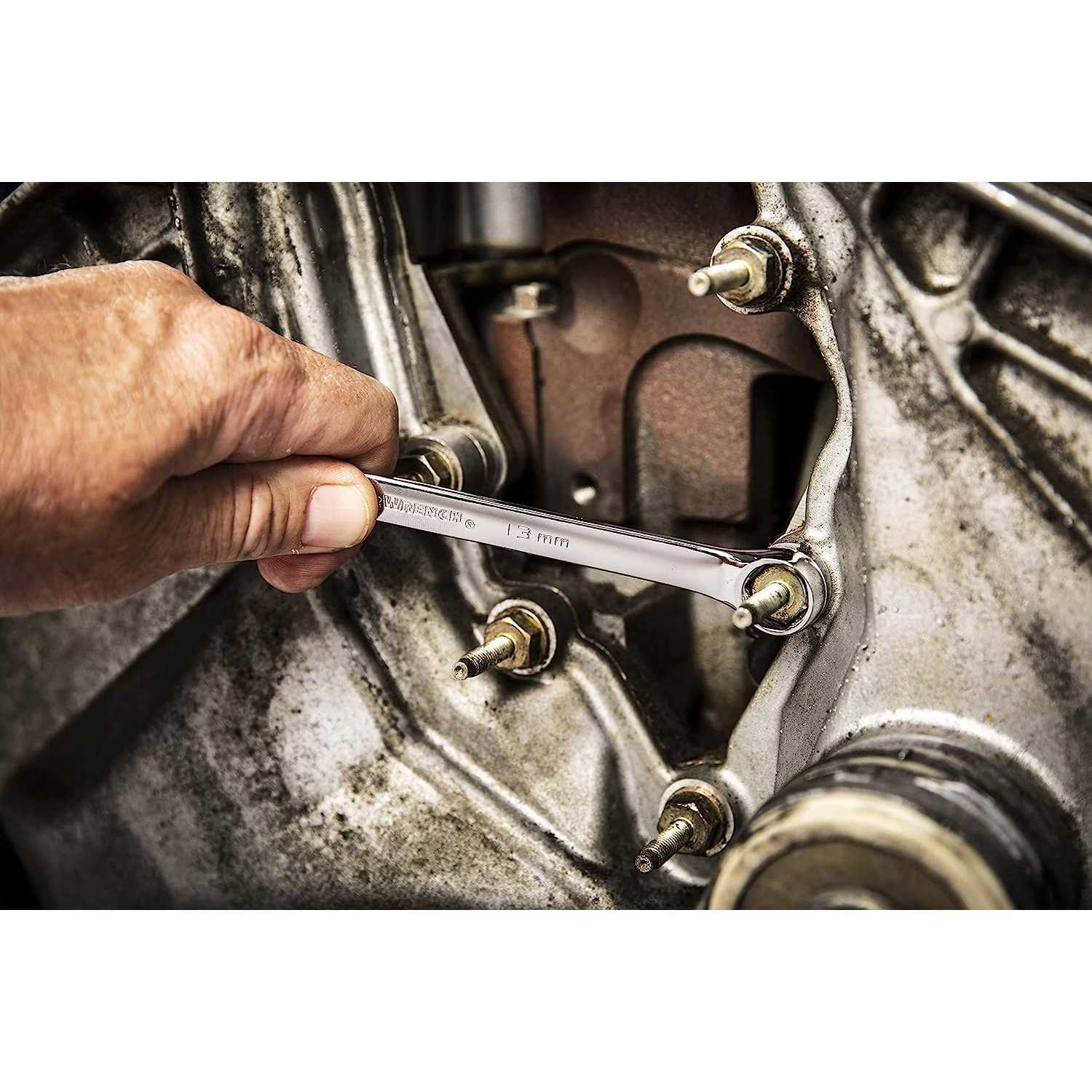 GearWrench 12mm Reversible Combination Ratcheting Wrench 9612N - Zenithce