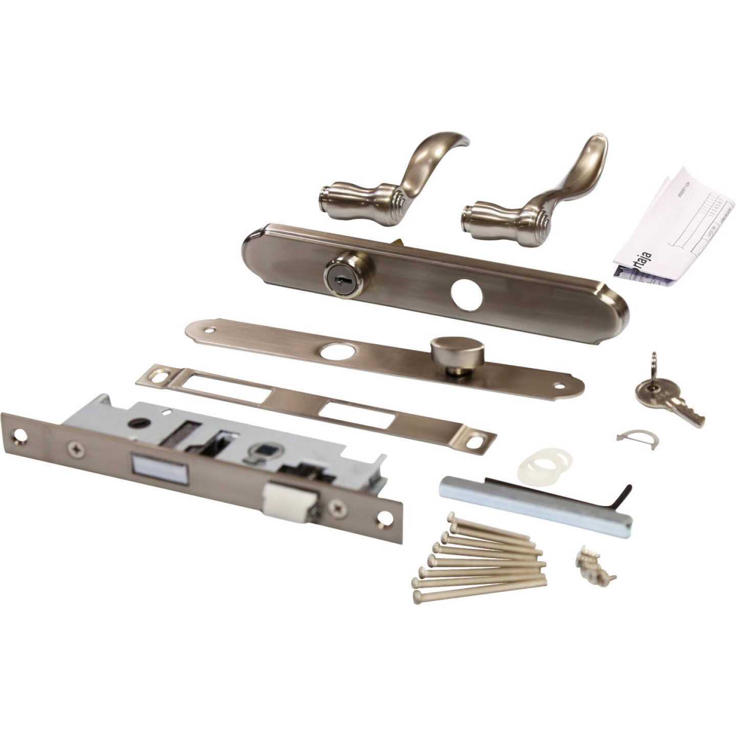 Larson CH3040701 Storm Door Mortise Latch, Bright Brass - Zenithce