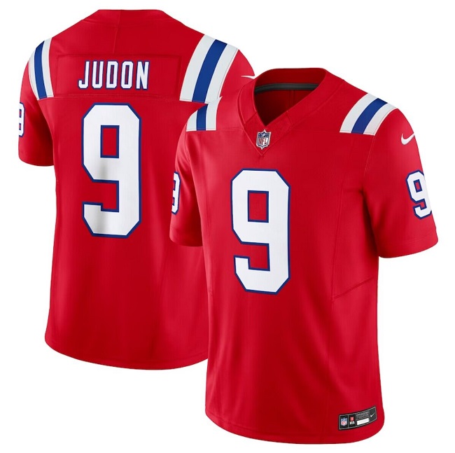 New England Patriots #9 Matthew Judon Red 2023 F.U.S.E. Vapor Limited Stitched Jersey - Zenithce