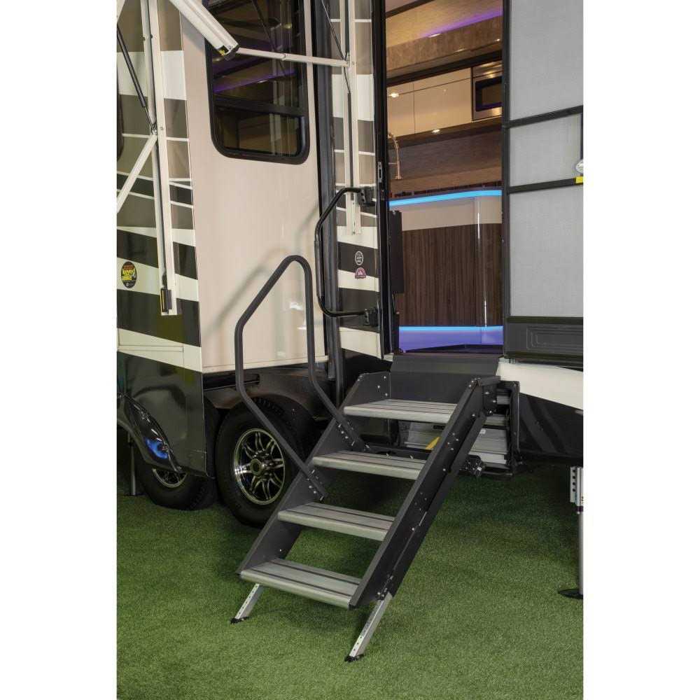 Lippert 432682 Step-Manual Double 24 Radius - Zenithce