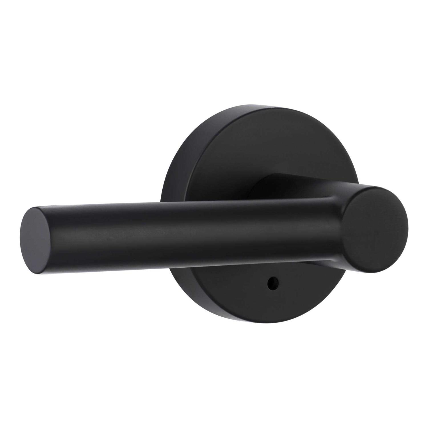 Miseno Elkton Round Rod Privacy Door Lever Set - Zenithce