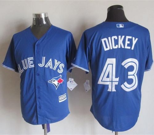 Blue Jays #43 R.A. Dickey Blue New Cool Base Stitched Jersey - Zenithce