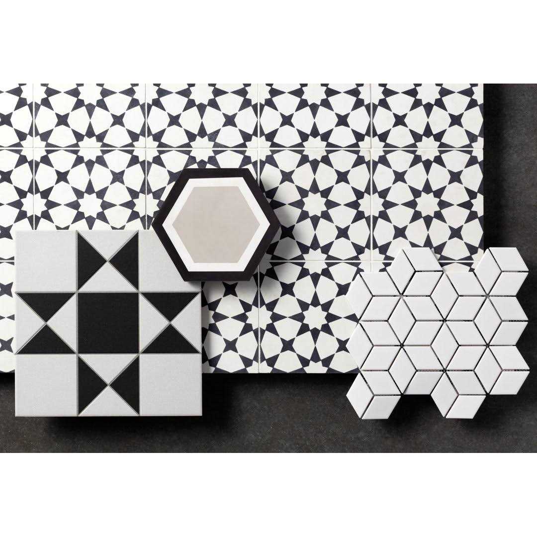 Retro Hex 14 x 16 Porcelain Wood Look Wall & Floor Tile Merola Tile - Zenithce