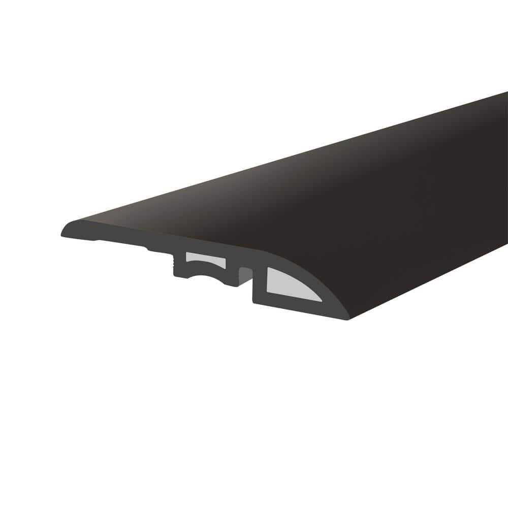 Lucida USA MaxCore Reducer Andesite 0.27-in T x 1.75-in W x 48-in L Vinyl Reducer MC-507RM - Zenithce