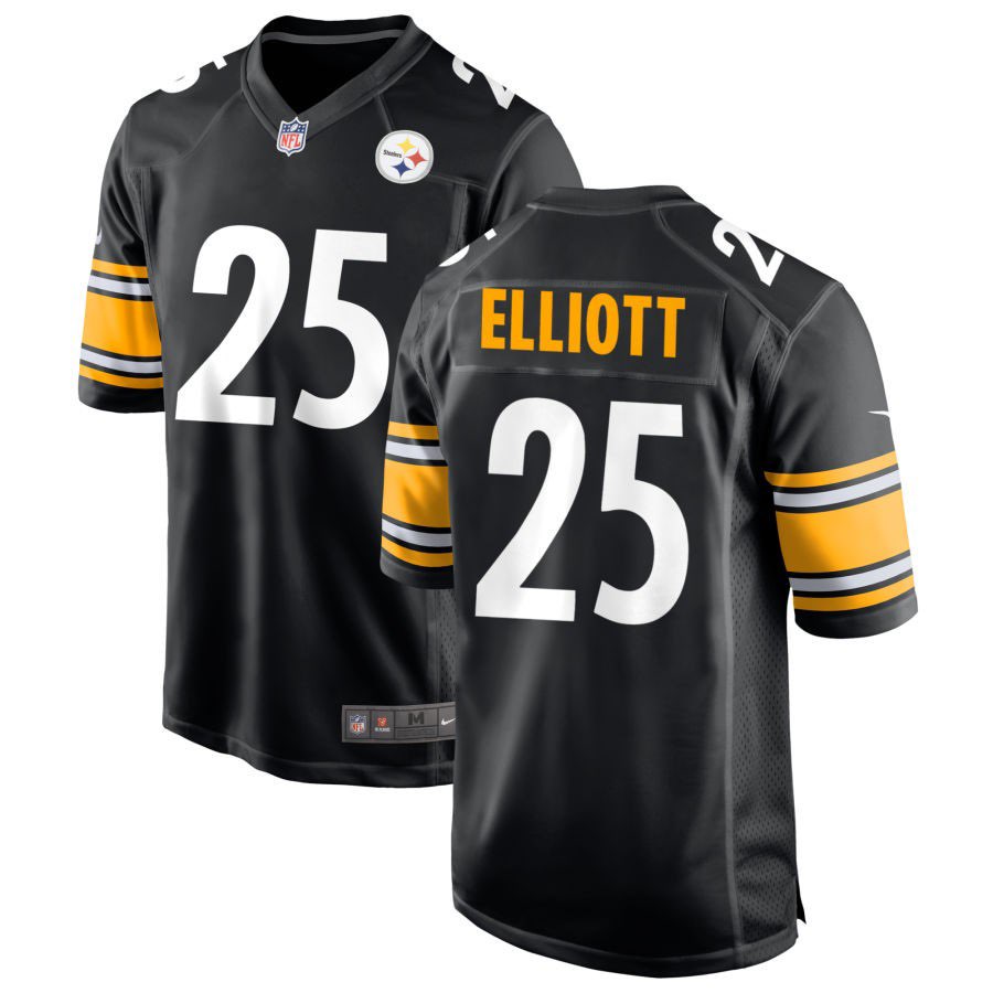Pittsburgh Steelers ＃25 DeShon Elliott Black Vapor Untouchable Limited Stitched Jersey - Zenithce