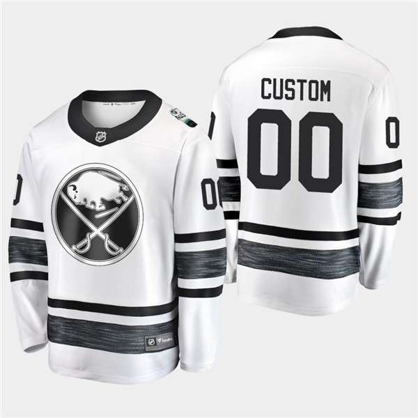 Adidas Buffalo Sabres Custom 2019 NHL All Star White Stitched Jersey - Zenithce