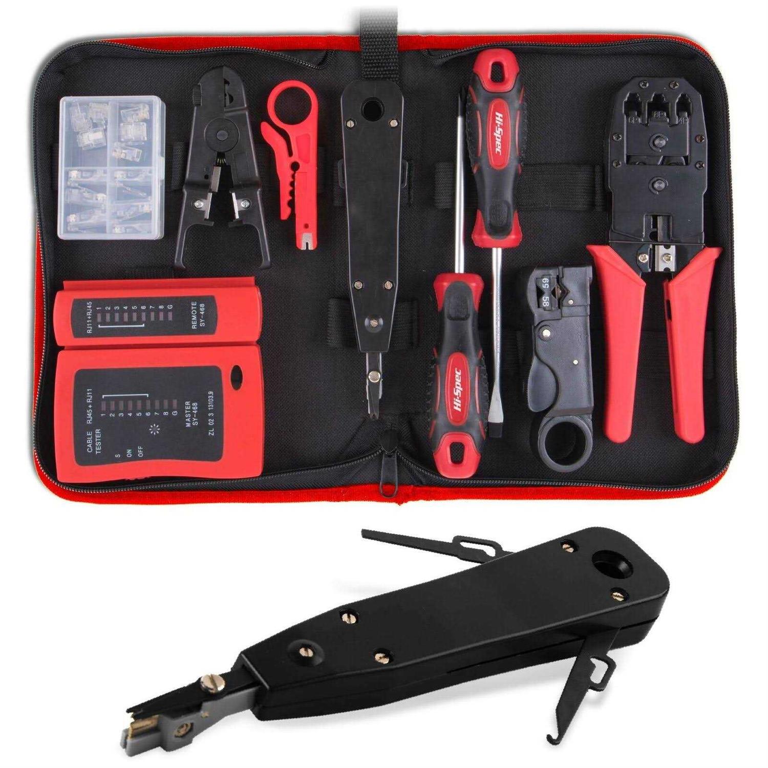 Hi-Spec 35pc tool kit with 3.6V USB Electric Screwdriver and drill set. Complete tool set - Zenithce