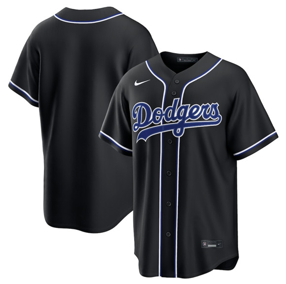 Los Angeles Dodgers Blank 2026 Black Out Stitched Jersey - Zenithce