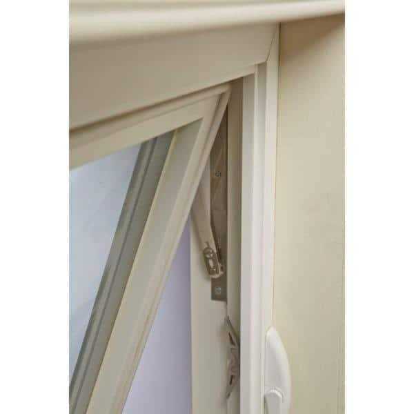 TAFCO WINDOWS 32 in. x 16 in. Awning Vinyl Insulated Window with Screen - Zenithce