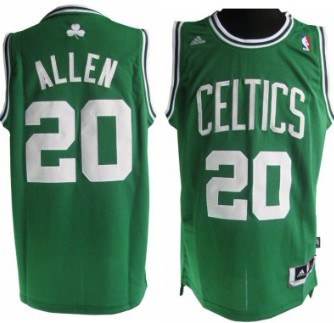 Boston Celtics #20 Ray Allen Revolution 30 Swingman Green Jersey - Zenithce
