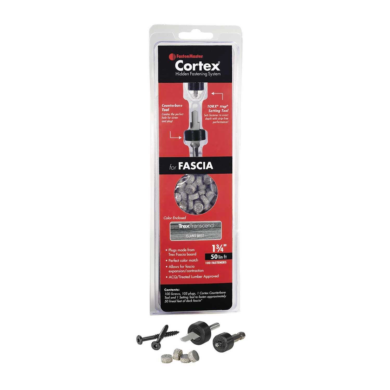 FastenMaster Cortex Fastening System for Trex Fascia - Zenithce