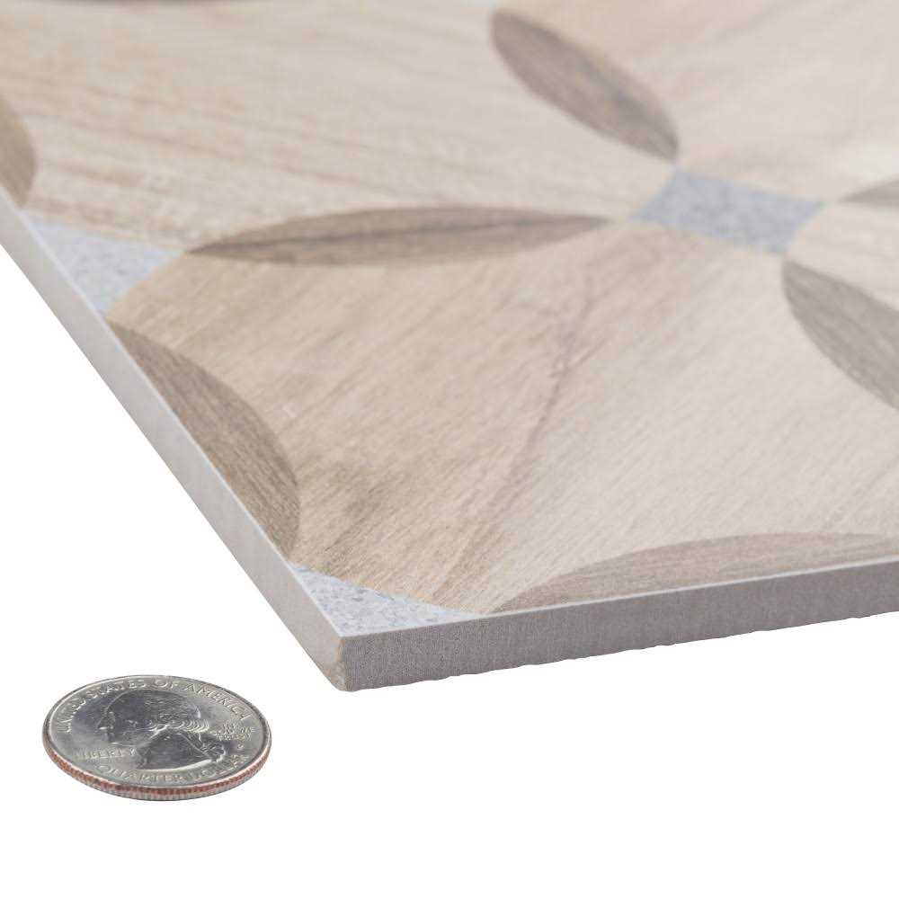 Merola Tile Komi Mossy 7-7/8 x 7-7/8 Porcelain Floor and Wall Tile - Zenithce