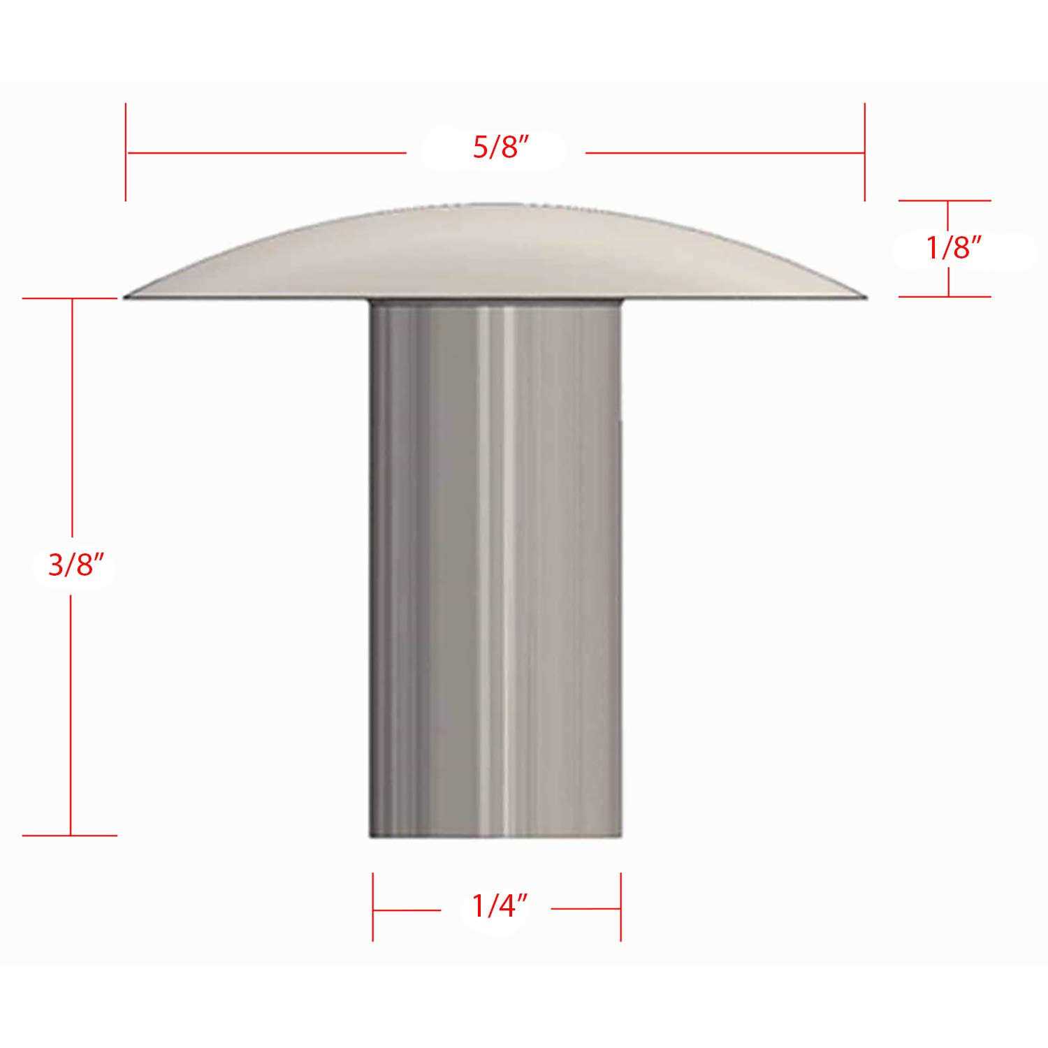 Metal Magery Diameter X Length Solid Aluminum Brazier Head - Zenithce