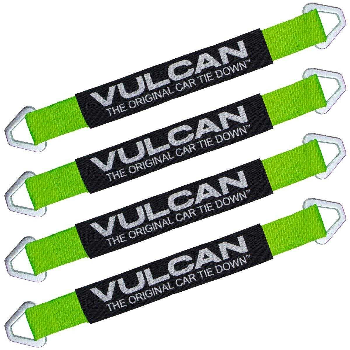 VULCAN Car Tie Down Axle Strap with Wear Pad 2 Inch x - Zenithce