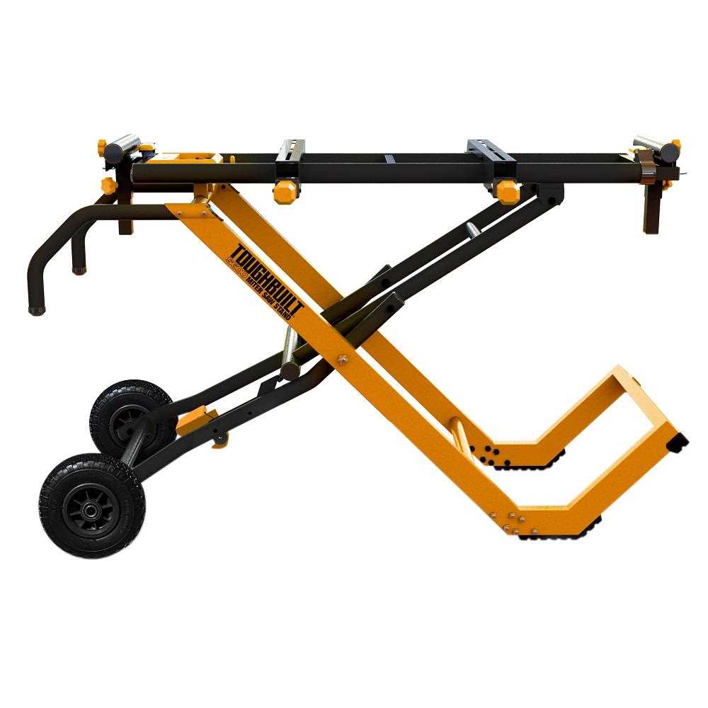 Toughbuilt Universal 124 inch Miter Saw Stand w/GFI - Zenithce