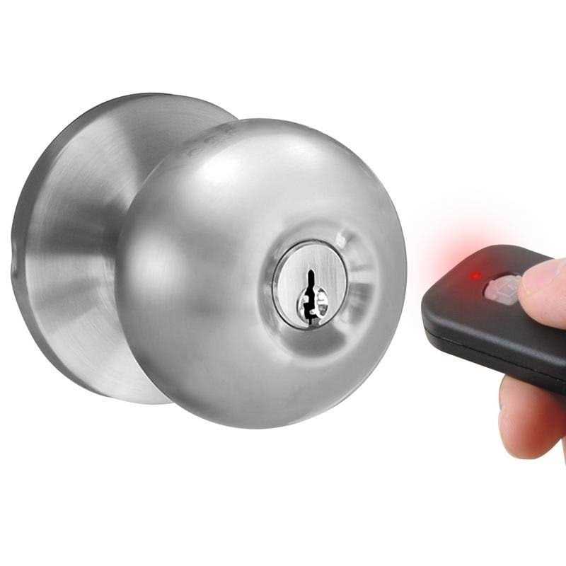Milocks TKK-02SN Electronic Door Knob - Zenithce
