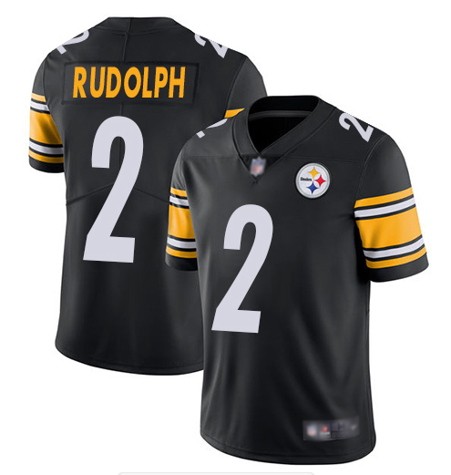 Pittsburgh Steelers #2 Mason Rudolph Black Vapor Untouchable Limited Stitched Jersey - Zenithce