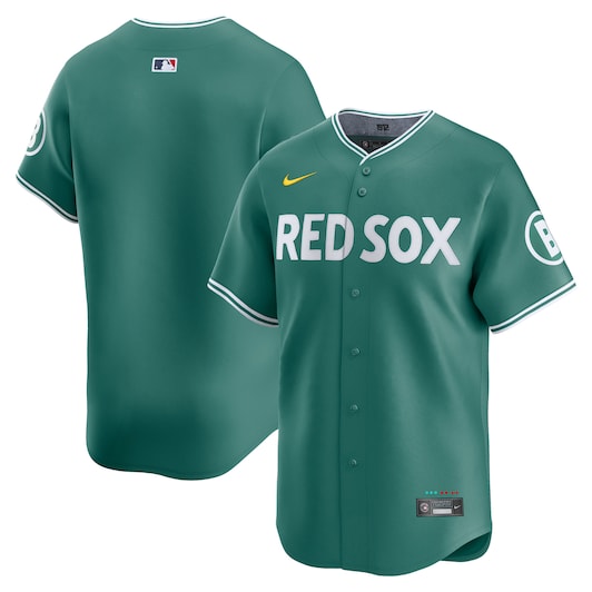 Boston Red Sox Blank Green 2025 City Connect Limited Stitched Jersey - Zenithce
