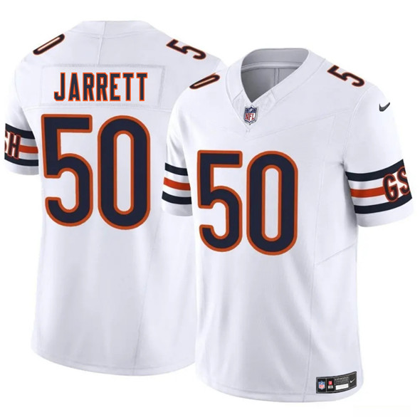 Chicago Bears #50 Grady Jarrett White 2025 F.U.S.E. Vapor Stitched Jersey - Zenithce