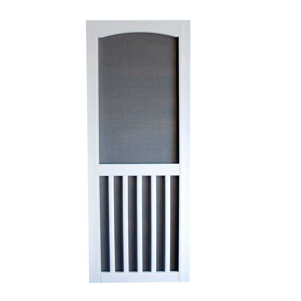 Screen Tight 32 in. x 80 in. Georgian Solid Vinyl - Zenithce