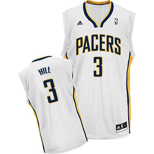 Indiana Pacers #3 George Hill White Swingman Jersey - Zenithce