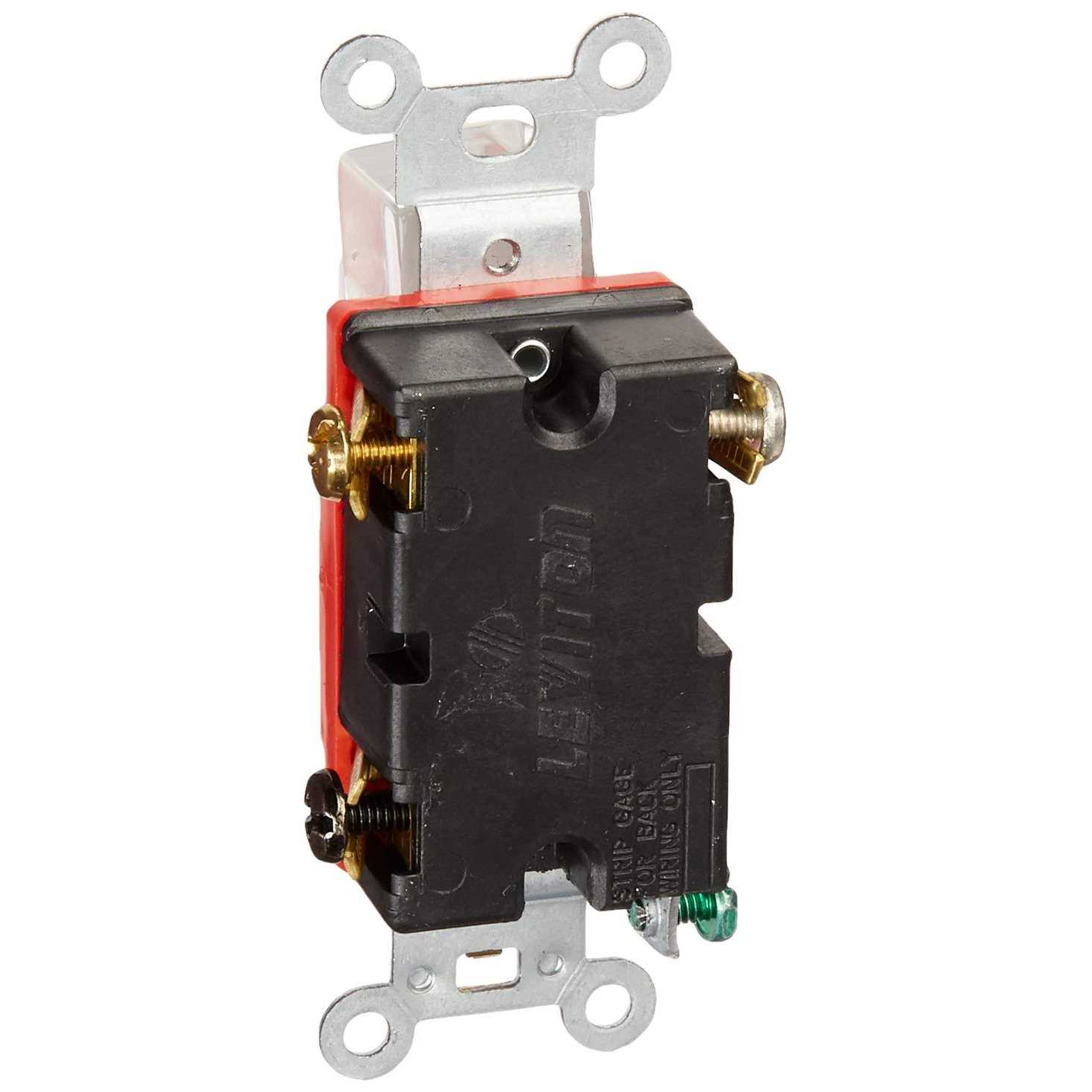 Leviton Single-Flush Dryer Receptacle 5207-S10 - Zenithce