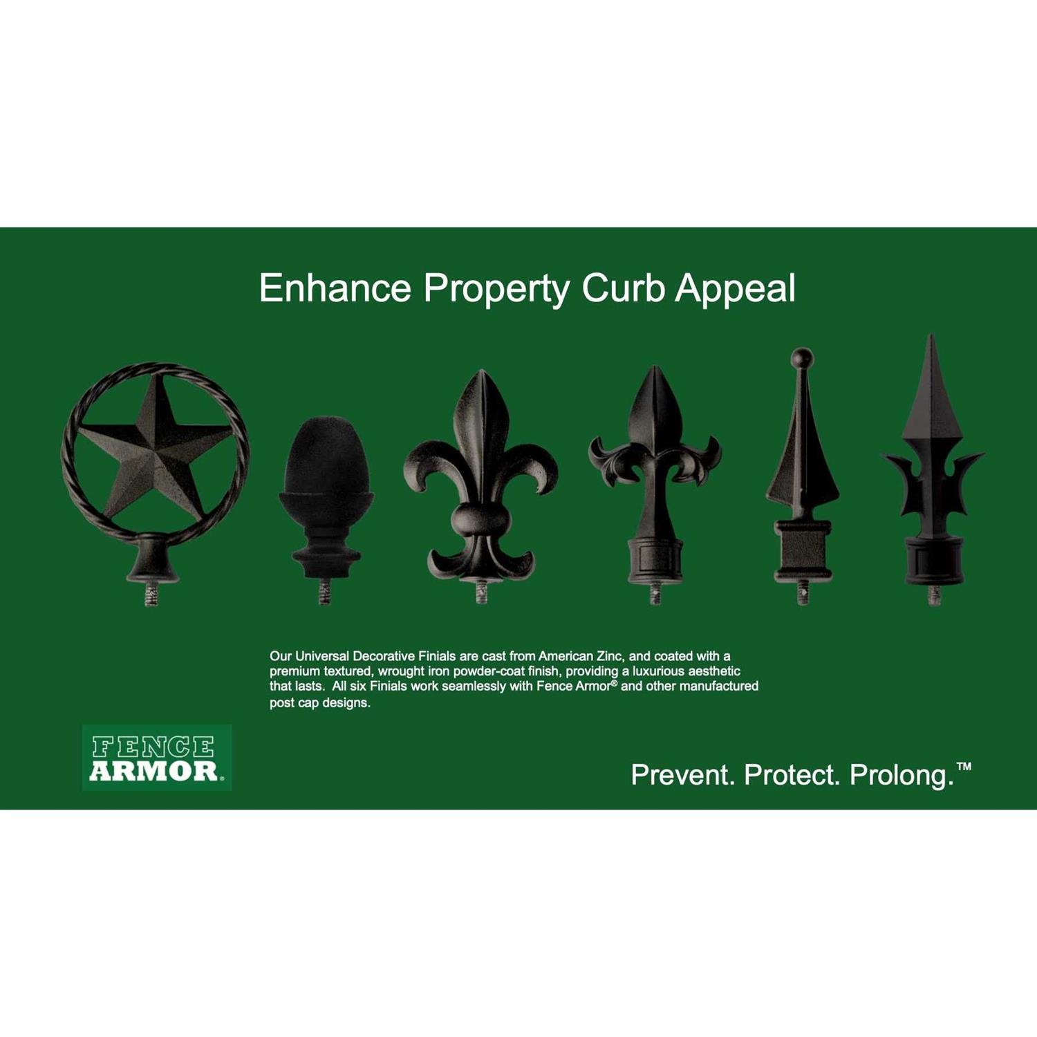 Fence Armor Demi Protection Post Guard Powder Coated Galvanized Steel Post Protector For Fence Post - Zenithce