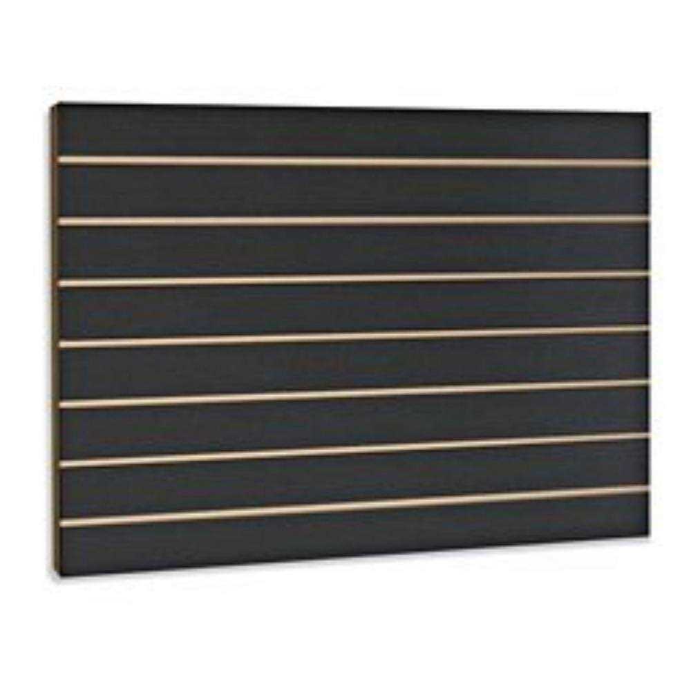 Only Hangers 24 in. H x 48 in. L Barnwood Slatwall Panels - Zenithce