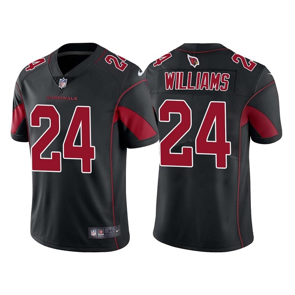 Arizona Cardinals #24 Darrel Williams Black Color Rush Limited Stitched Jersey - Zenithce