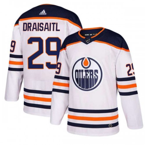 Edmonton Oilers #29 Leon Draisaitl White Stitched Jersey - Zenithce