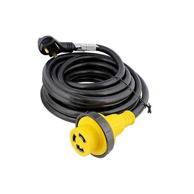 Dumble 30 AMP RV Power Cord w/ Indicator Light Camper Extension Cable - Zenithce