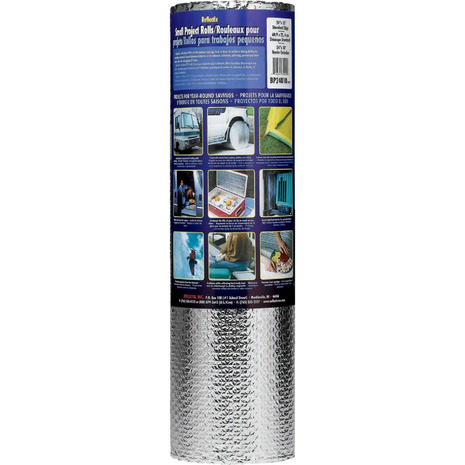 Reflectix 48 in. x 100 ft. Double Reflective Insulation - Zenithce