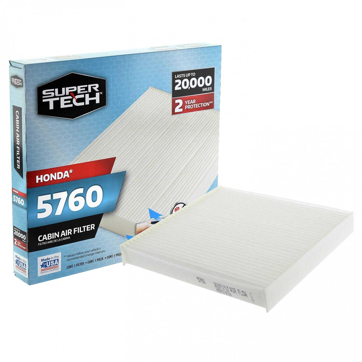 Super Tech Supertech Cabin Air Filter 5535 Replacement Air/Dust Filter for Buick - Zenithce