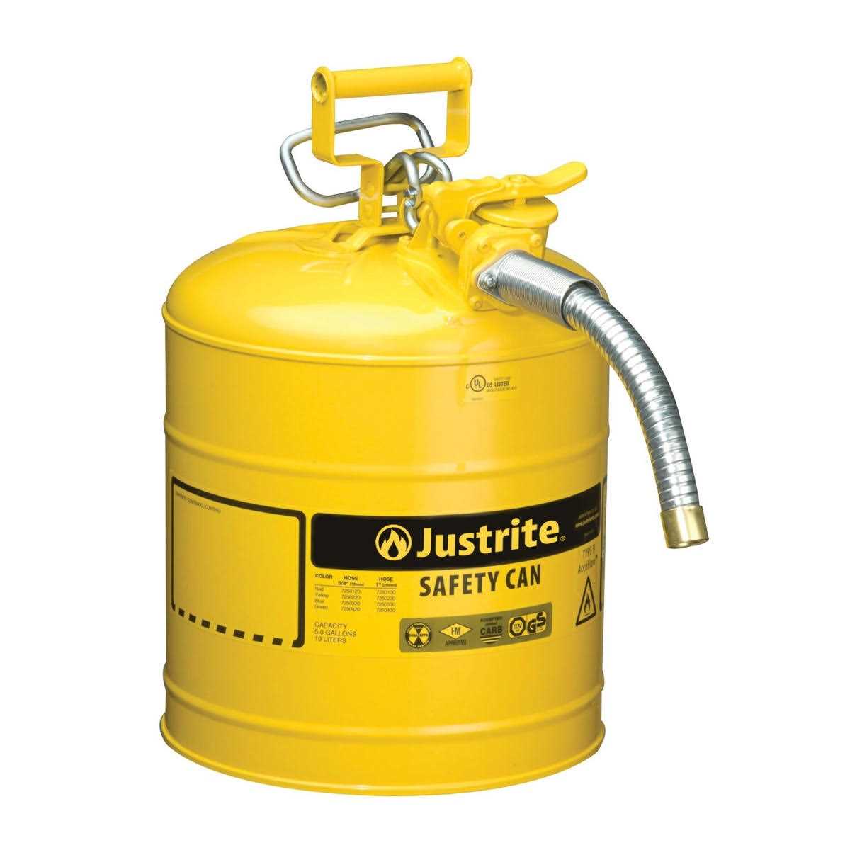 Justrite 7′ Light-Duty Warning Whip with Red Rod and Hex Base Mount, Orange Flag, FSRR7R-HB - Zenithce