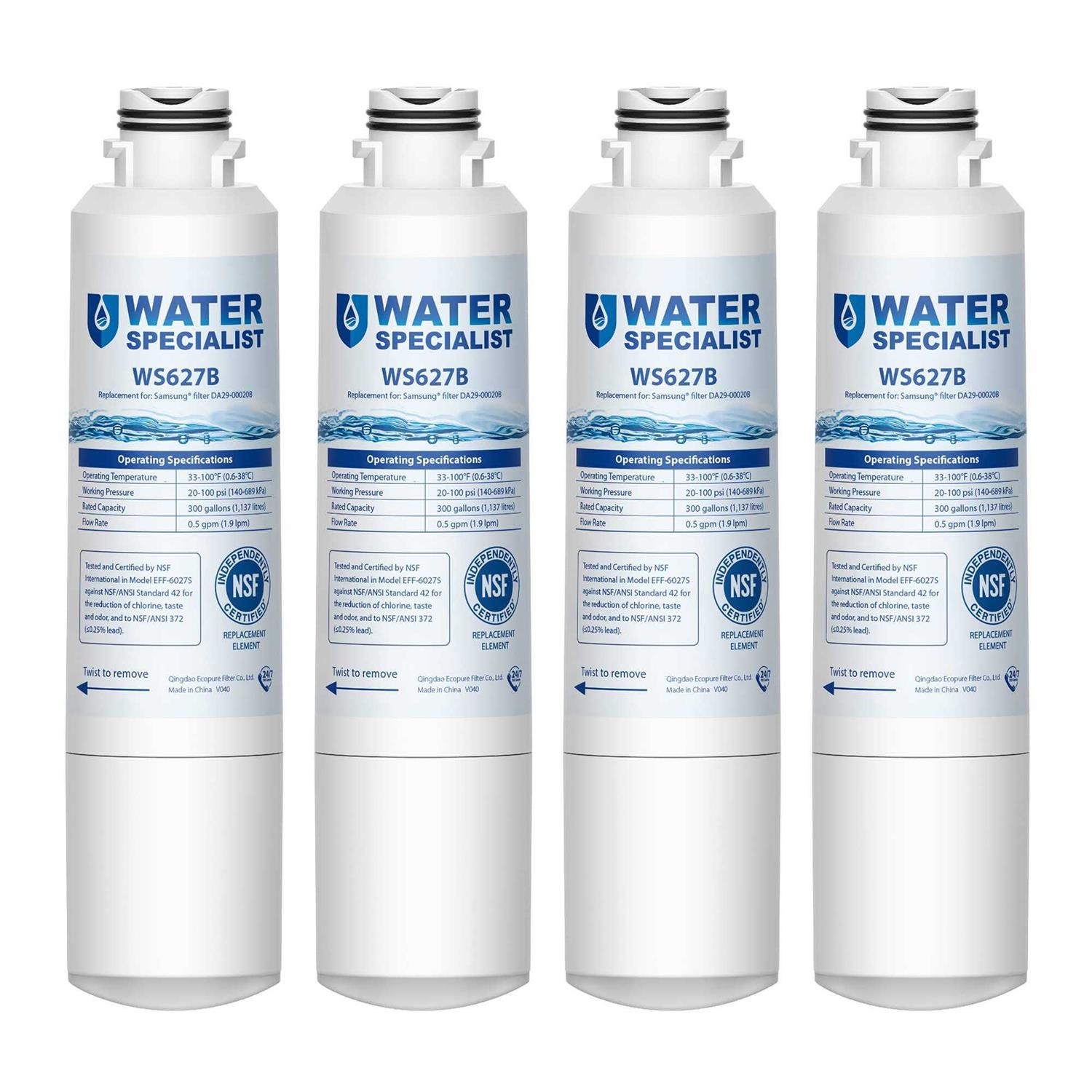 Waterspecialist DA29-00020B Refrigerator Water Filter Replacement for Samsung Haf-cin - Zenithce