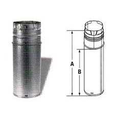DuraVent 3PVP-X8 3 PelletVent Pro Chimney Adapter - Zenithce