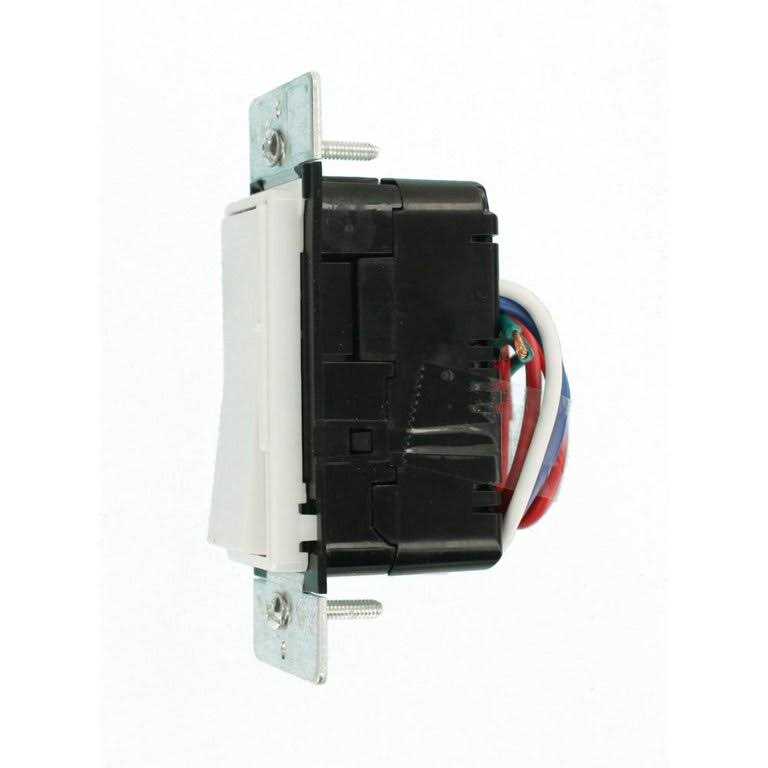 Leviton Decora Rocker Single Pole Switch S12-05601-2WS - Zenithce