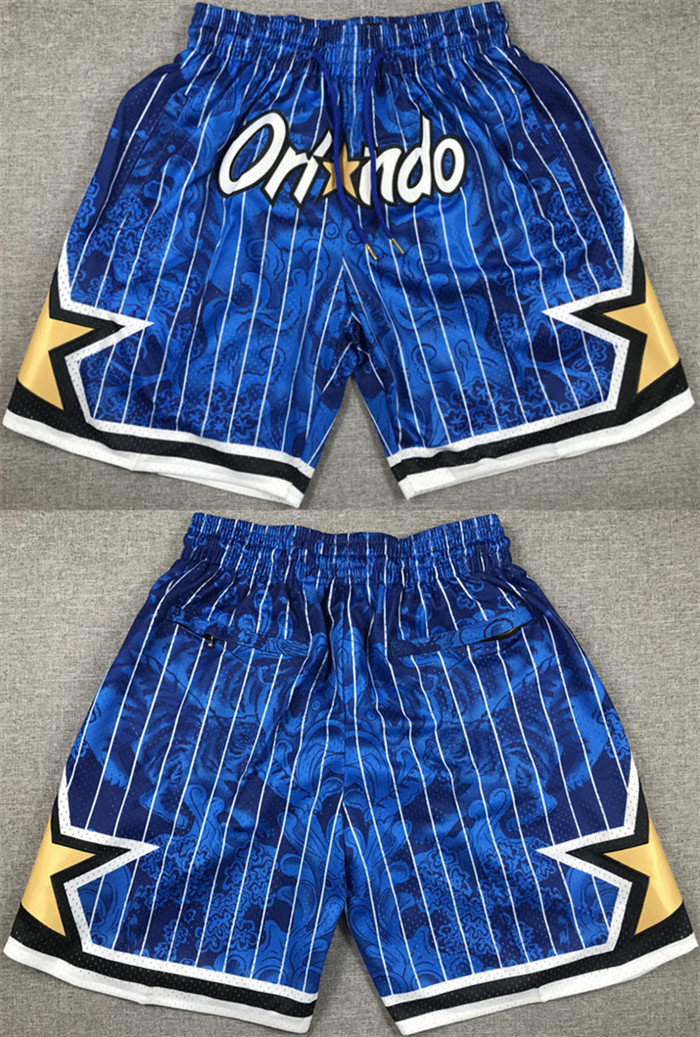 Orlando Magic Blue Shorts(Run Small) - Zenithce