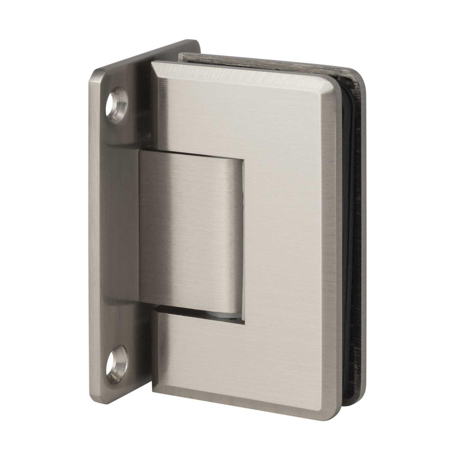 Sure-Loc Hardware SHR-H4BV  2-1/4 x 4 Beveled Shower Glass Hinge - Zenithce