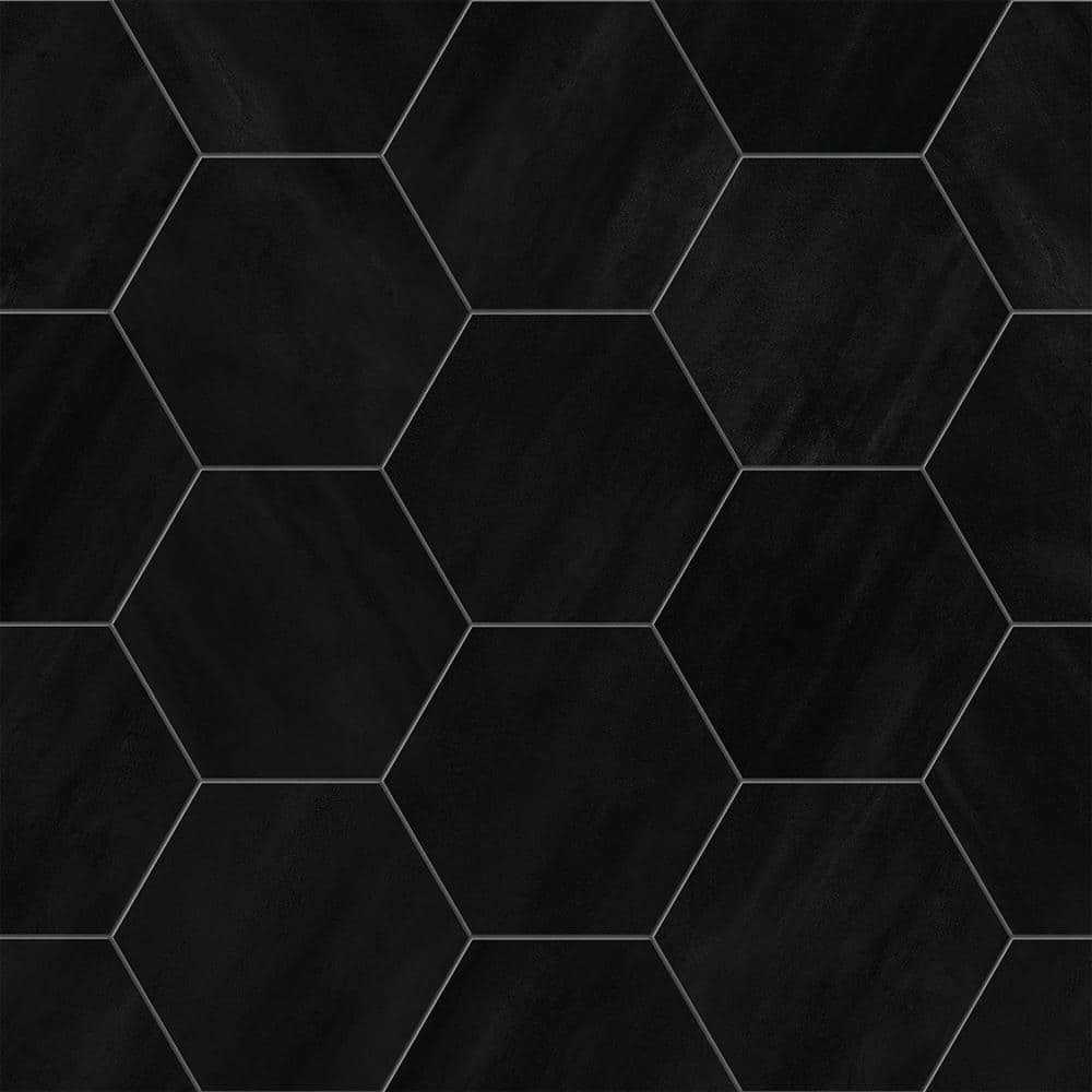 Corso Italia Impero Black 12 in. x 24 in. Porcelain Floor and Wall Tile - Zenithce