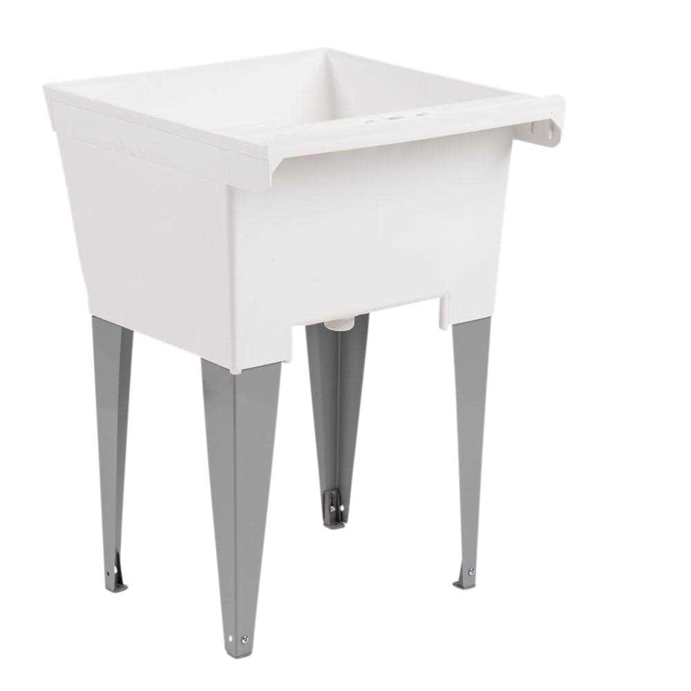 Mustee 12C Combo Laundry Tub - Zenithce