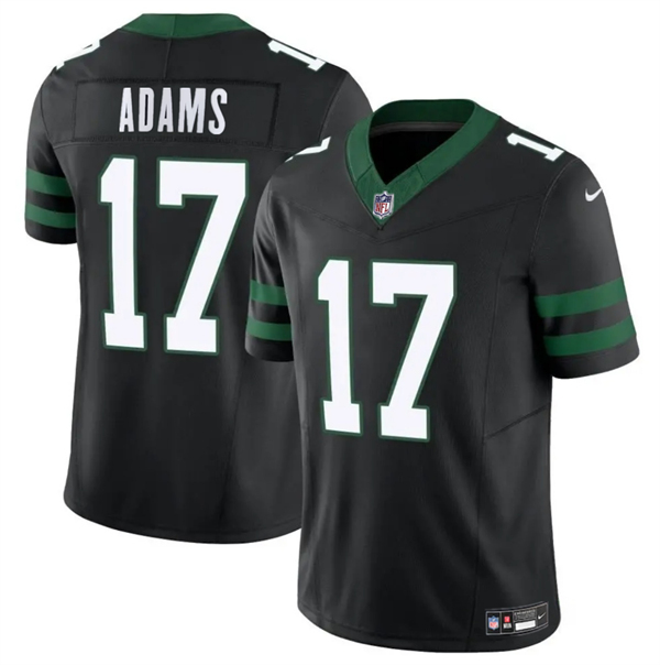 New York Jets #17 Davante Adams Black 2024 F.U.S.E. Vapor Untouchable Limited Stitched Jersey - Zenithce