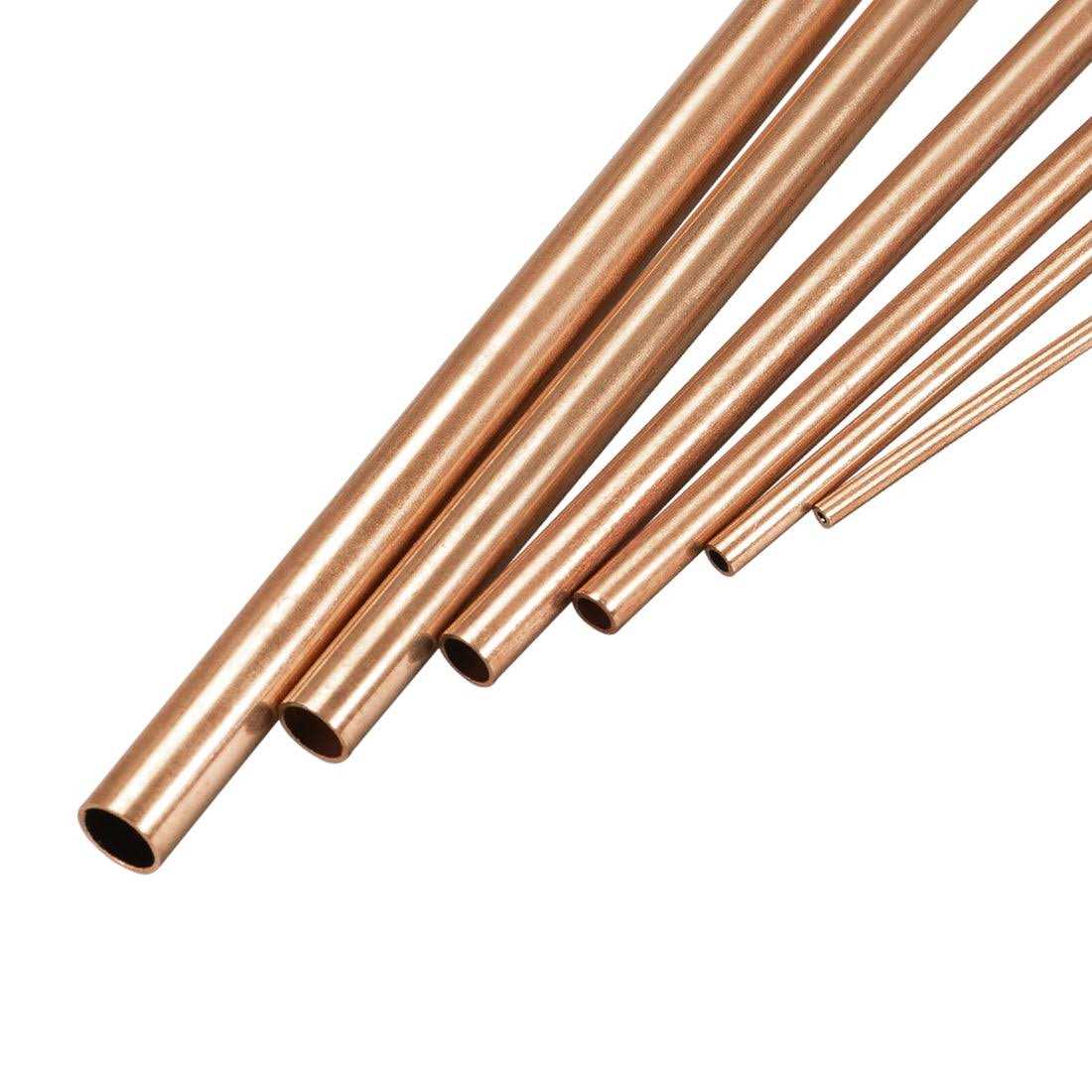 Harfington Copper Tube Round Metal Tubing - Zenithce