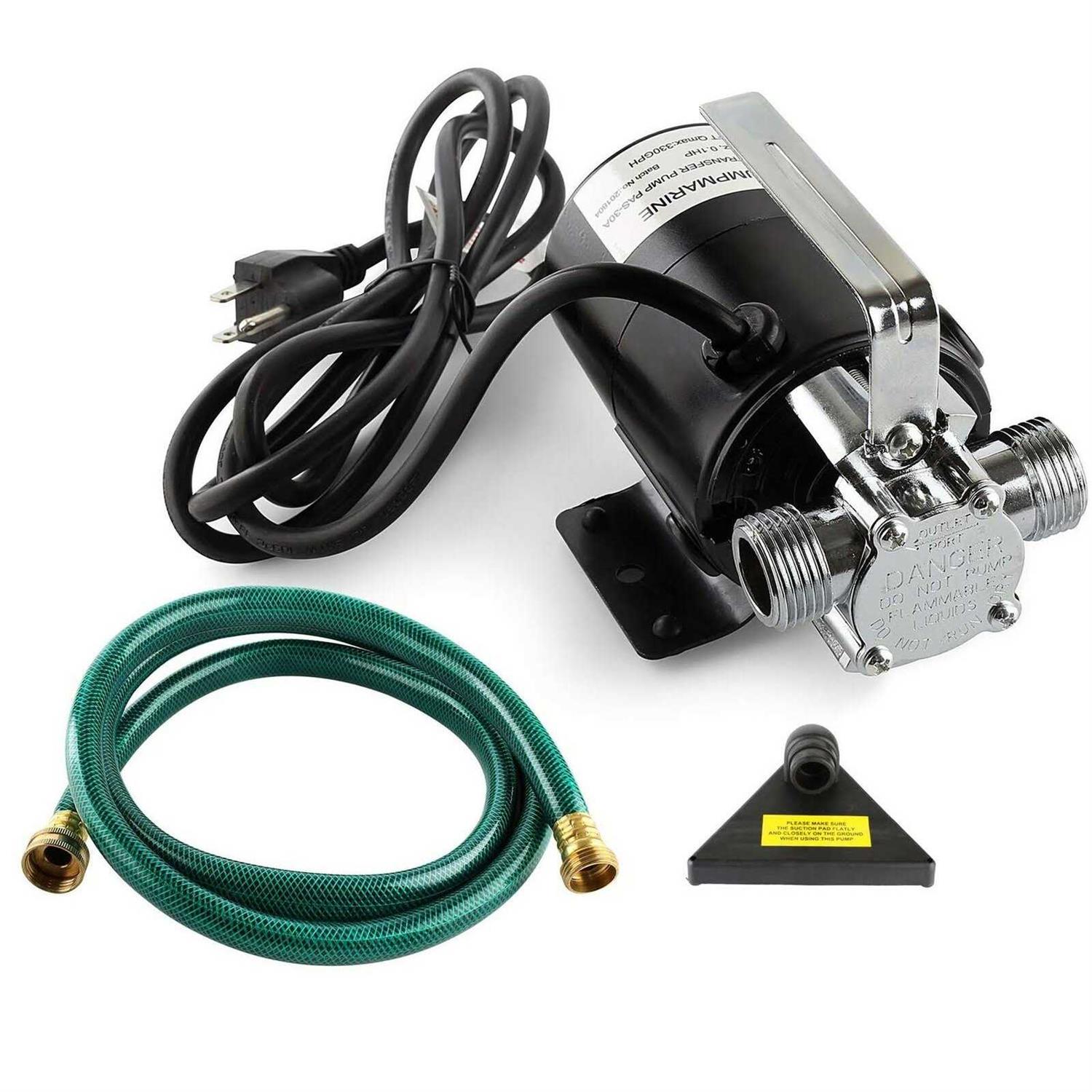 Sump Pump, 1HP 3500GPH Electric Water Removal Pump with Build-in Float Switch and 16Ft Power Cord for Swimming Pool, Garden Pond and Flood Drain - Zenithce