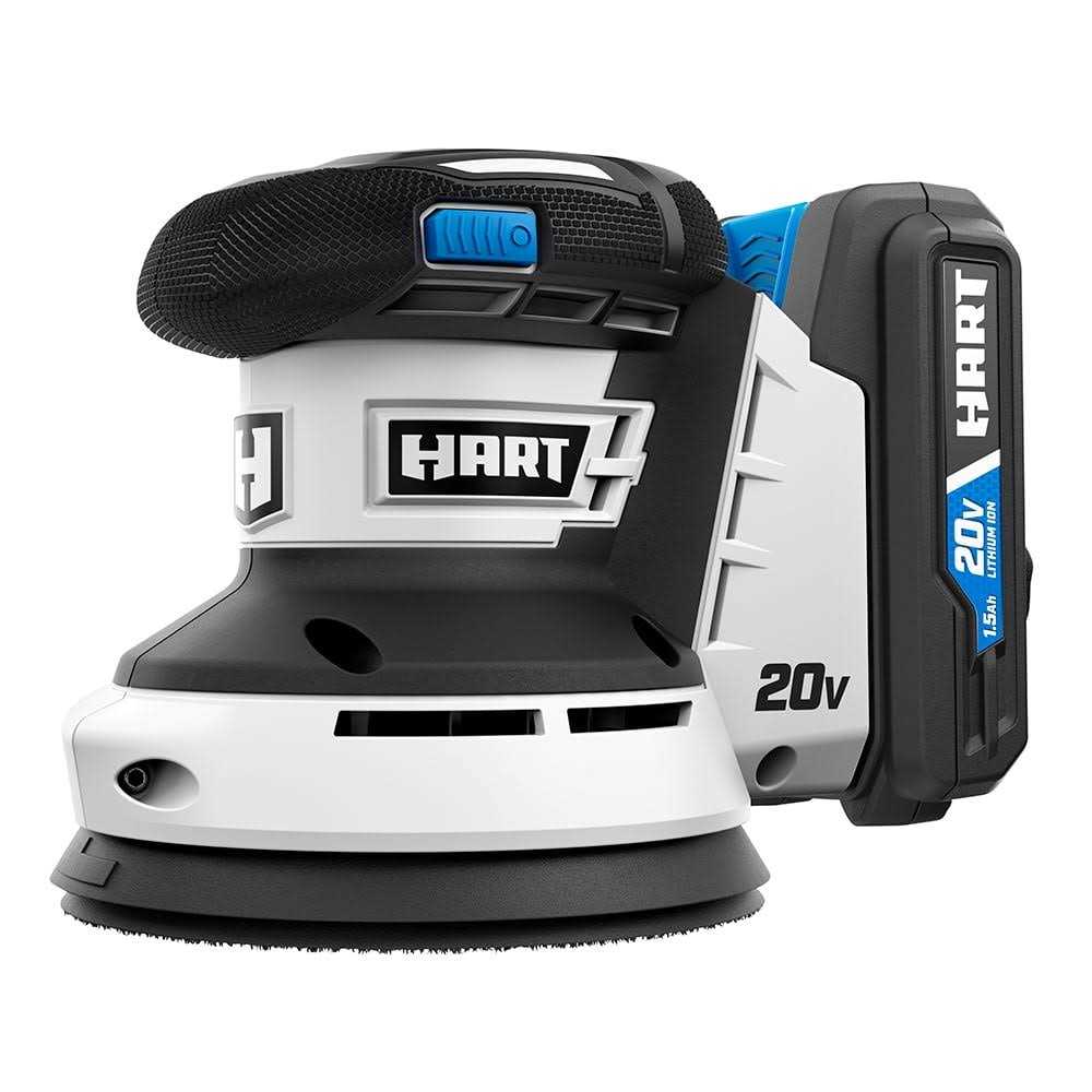 Hart 20-Volt Cordless Random Orbit Sander and Dust Bag - Zenithce