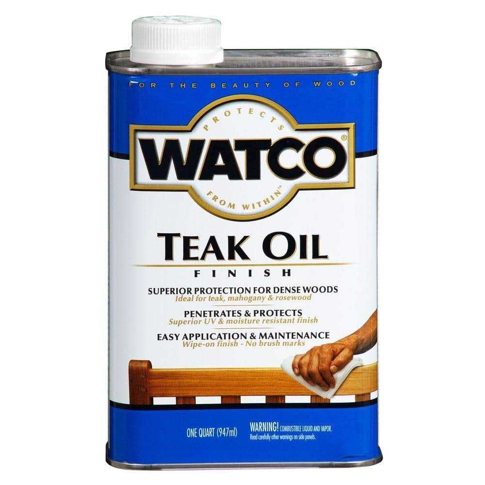 Watco Teak Oil Finish - Zenithce