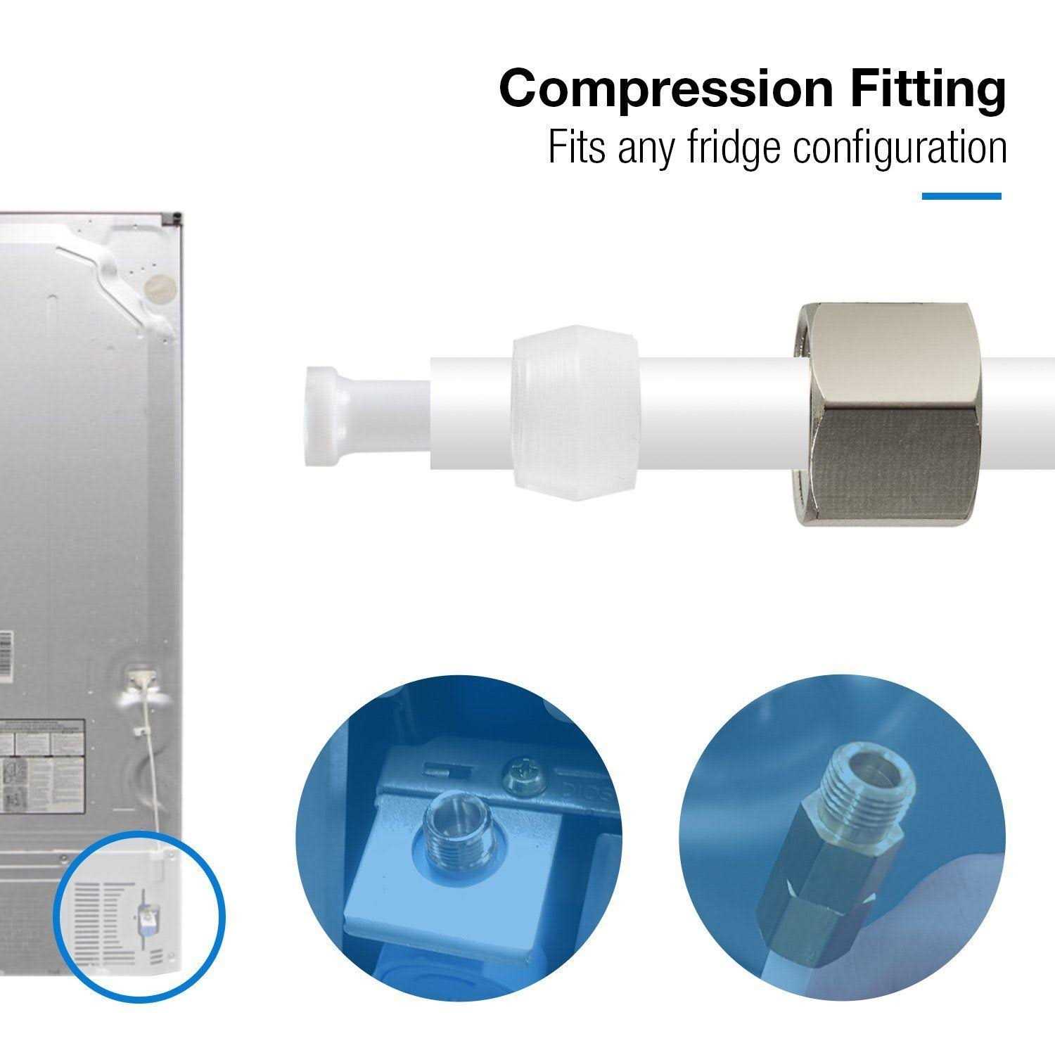iSpring GA1-BN Heavy Duty Lead-Free Reverse Osmosis Faucet for RO Drinking Water Filtration Systems - Zenithce