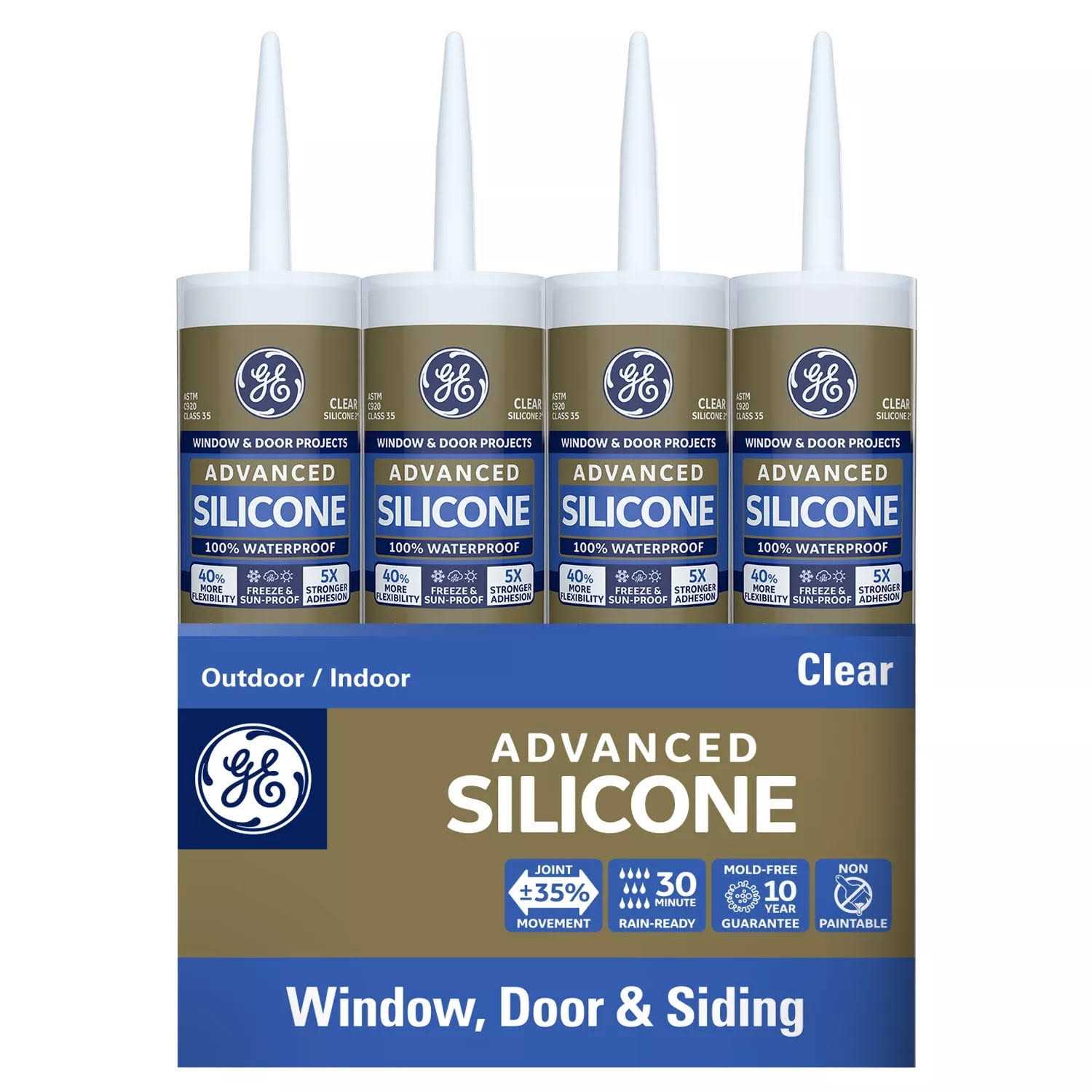 GE Advanced Silicone Kitchen & Bath Sealant GE5040 - Zenithce