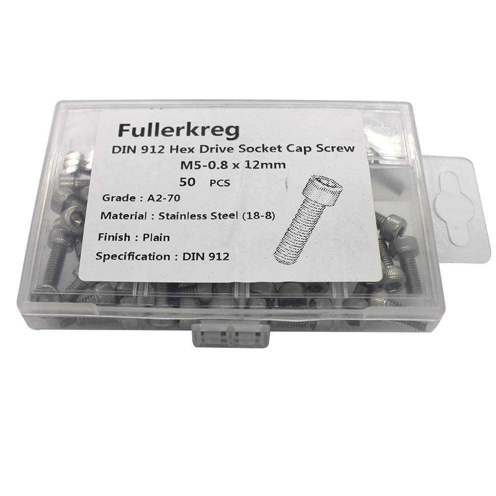 Fullerkreg Socket Head Cap Screws,304 Stainless Steel - Zenithce