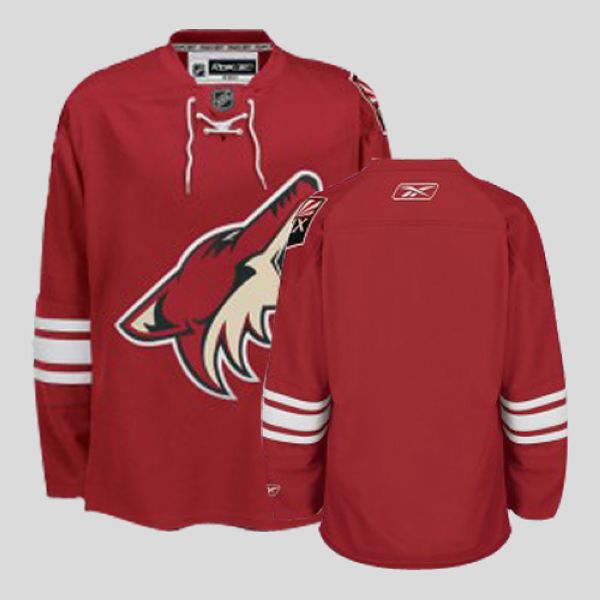 Coyotes Blank Stitched Red Jersey - Zenithce